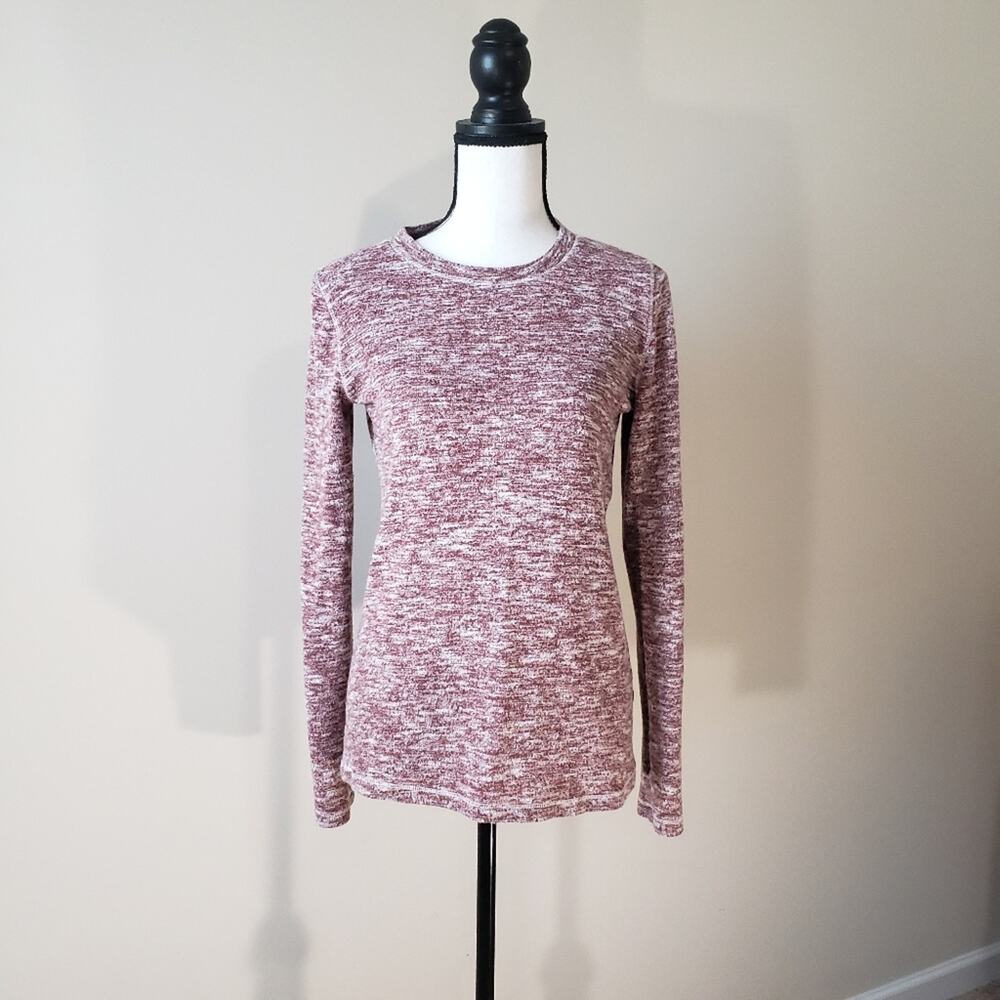 Universal Thread Women's Size‎ Small Heathered Pink Long Sleeve Top